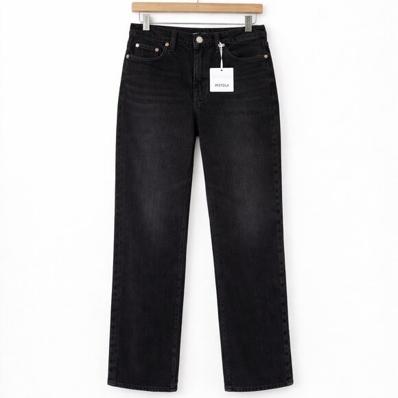pistola Black Straight Leg Jeans - Picture 2 of 6